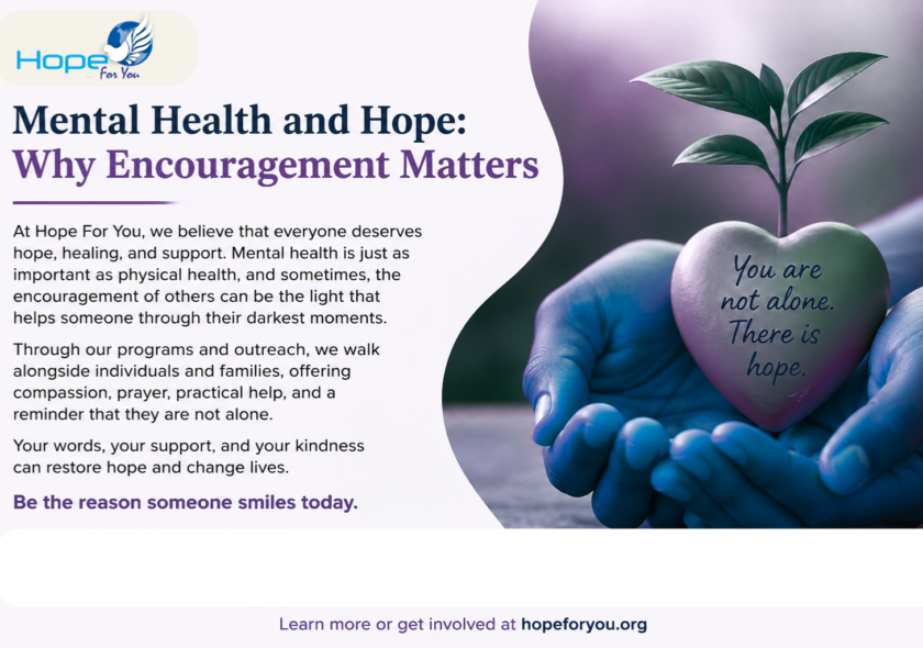 Mental Health and Hope: Why Encouragement Matters