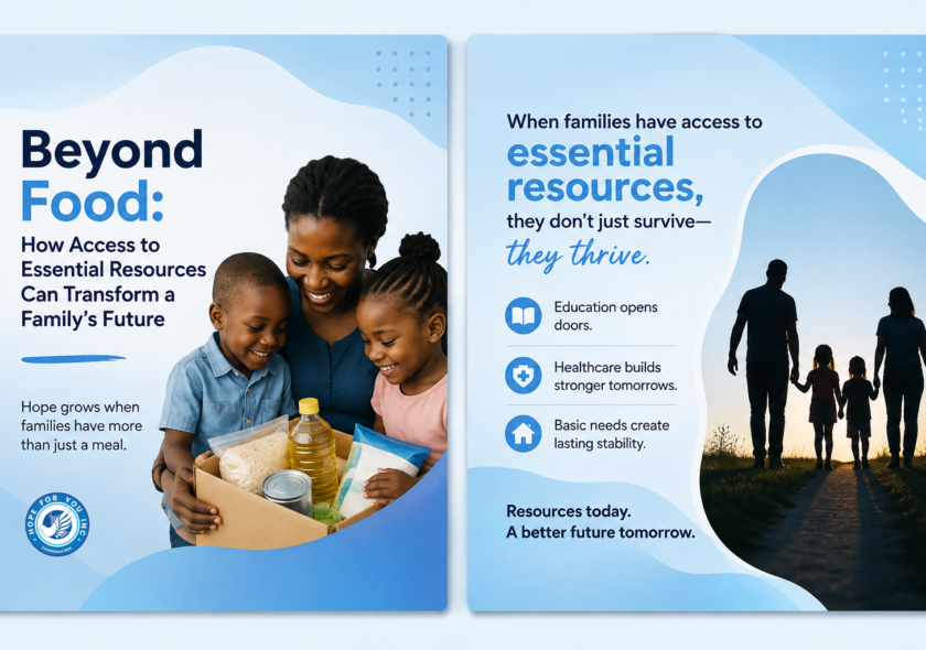 Beyond Food: How Essential Resources Can Transform a Family’s Future