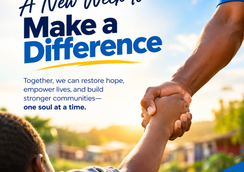 A NEW WEEK. A NEW CHANCE TO CREATE CHANGE