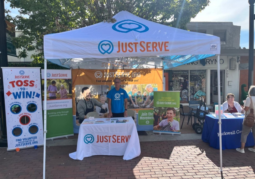Hope For You Participates in JustServe Community Event in Rockwall, Texas